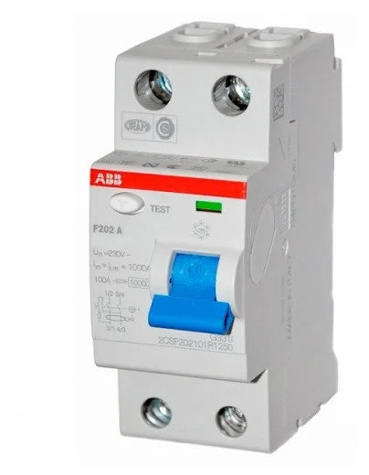 УЗО ABB F202 A S-40/0.1 40А 100mA (А) селективный