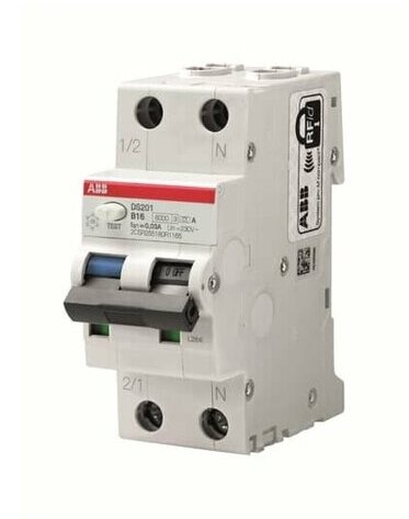 ABB DS201 Дифференциальный автоматический выключатель B16 AC300 арт. 2CSR255040R3165 в Москве