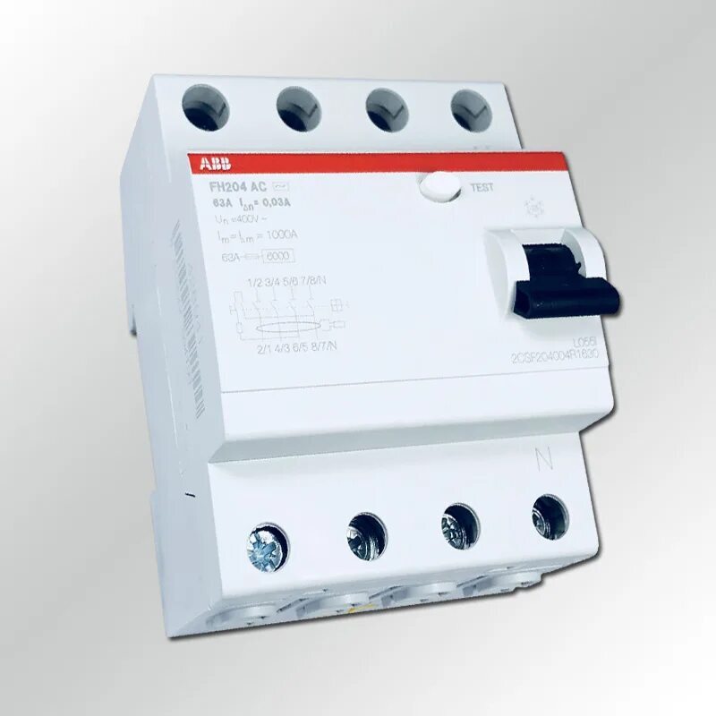 Выключатель диф. тока 4п 40А 30мА тип AC Basic M BMF41440 ABB 2CSF604041R1400, 1шт количество полюсов: 4, ток утечки: 30 мА, напряжение: 400 в Москве