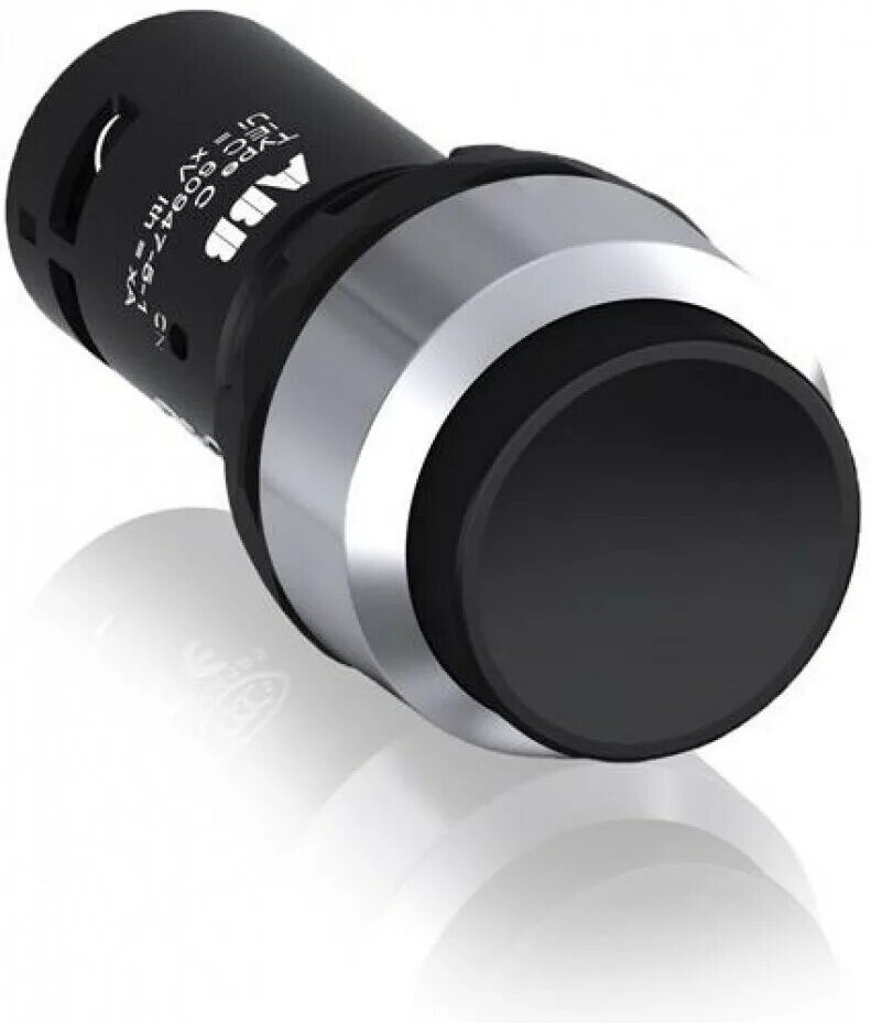 Abb COS Кнопка с подсветкой CP3-12R-01 красная 110-130В AC/DC с выступающей клавишей без фиксации 1 в Москве