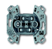 Механизм розетки TV-R проходная 0231-101 Busch-Jaeger ABB в Москве