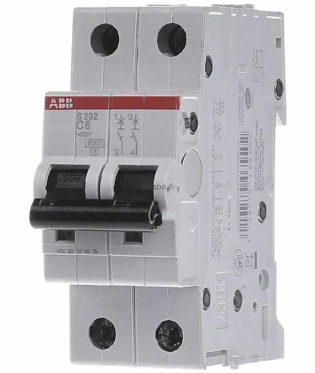 Выключатель автоматический четырехполюсный (3п+N) S203MT 10А C 10кА (S203MT-C10NA) | 2CDS273106R0104 ABB| в Москве