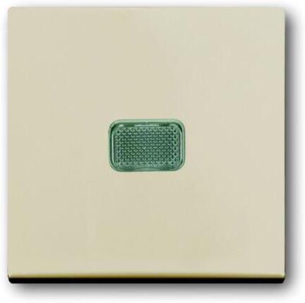 Выключатель одноклавишный Basic55 (10 А, подсветка, под рамку, с/у, слоновая кость) ABB 2CKA001012A2156 в Москве