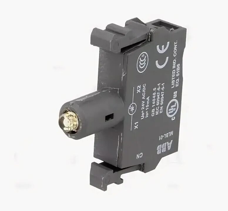 Abb COS Патрон MLBL-01W со встроенным светодиодом белый 24В AC/DC в Москве