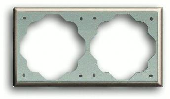 Рамка двойная, для горизонтального/вертикального монтажа ABB Impuls, шампань 2CKA001754A2528