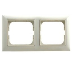 ABB Basic 55 Рамка 2 пост Слоновая кость 2CKA001725A1485 (1725-0-1485) в Москве