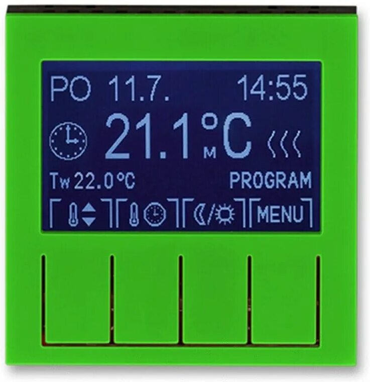 ABB Levit 2CHH911031A4001 Терморегулятор универсальный программируемый белый // ледяной, 3292H-A10301 01 в Москве