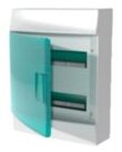 ABB Mistral 41WALL 24M Бокс навесной на 24 модуля (без клемм)-Белый/Зеленая дверь 1SPE007717F0520 в Москве