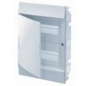 ABB Mistral41 бокс наружный 24М непрозрачная дверь (без клемм) белый в Москве