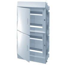 ABB Mistral41 бокс наружный 72М прозрачная дверь (с клемм) белый в Москве