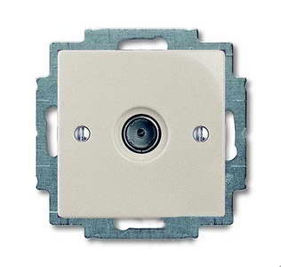 Розетка TV оконечная ABB Basic 55, шампань 2CKA001724A4310