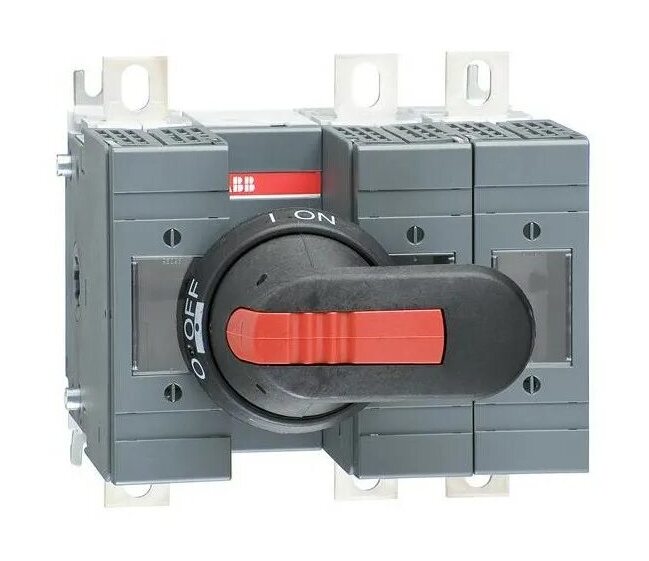 Abb SGC Рубильник OS125GD12P с ручкой под предохранители DIN-00 в Москве