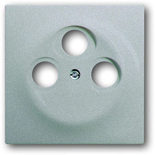 ABB BJE Impuls Серебро металлик Накладка TV розетки (TV+FM) в Москве