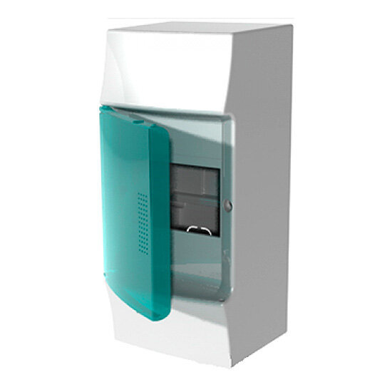 ABB Mistral41 Бокс настенный 4М зеленая дверь (без клемм)