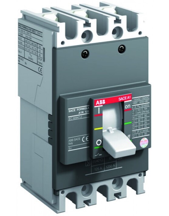 1SDA070306R1 Автоматический выключатель ABB A1C 3П 125 TMF 50-500 3p F F в Москве