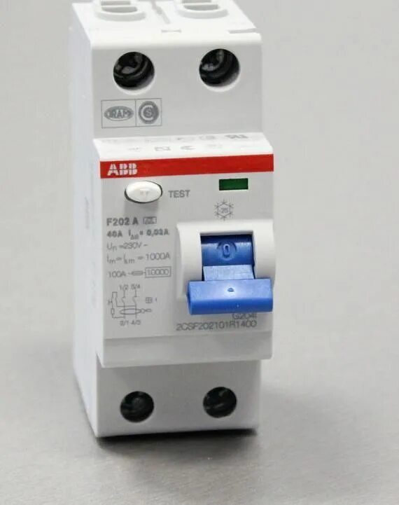 ABB F204 AC-100/0,03 УЗО 4x полюсное 3P+N 100А/30мА-230/400В 2CSF204001R1900 2п 30мА FH202 в Москве