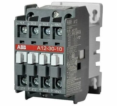 Контактор AX12-30-10-80 12А AC3 с катушкой управления 220-230В AC ABB 1SBL911074R8010 в Москве