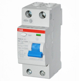 ABB F202 A-25/0,03 УЗО 2-х полюсное 25А 30мА тип А 230В 2CSF202101R1250 в Москве
