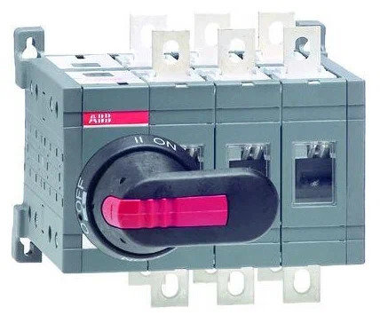 ABB OT160E03CP Выключатель-разъединитель реверс 3Р 160A с ручкой и переходником