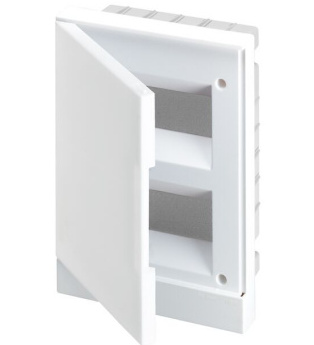 ABB Basic E Шкаф в нишу 16М (2x8) белая непрозрачная дверь (c клеммами) BEF401216 (1SZR004002A1105) (Партия 1.0 шт) в Москве