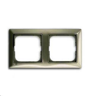 Рамка двойная ABB Basic 55, бежевая 2CKA001725A1527