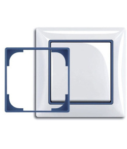 ABB Basic 55 Декоративная вставка Аттика/синий 2CKA001726A0222 (1726-0-0222) в Москве