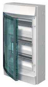 ABB Mistral65 бокс настенный 36М прозрачная дверь GWT 750° 3 ряда (без клемм) в Москве