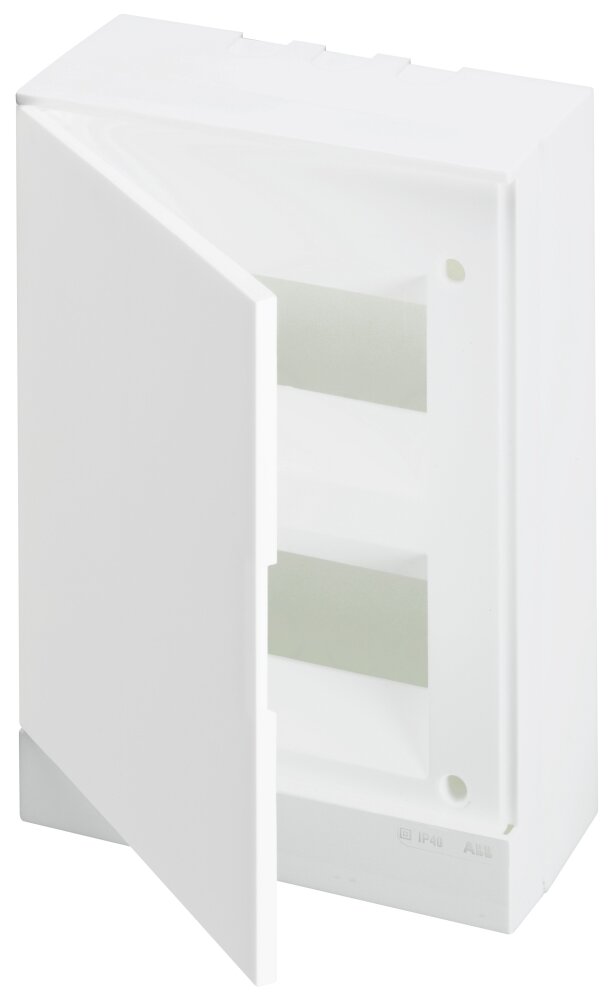 ABB Basic E Бокс настенный 16М белая непрозрачная дверь (с клеммами) в Москве
