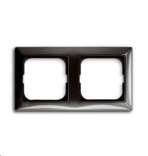 Рамка двойная ABB Basic 55,  серый 2CKA001725A1532