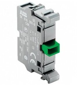 Контактный блок MCB-10 фронтального монтажа 1НО | код. 1SFA611610R1001 | ABB ( 1шт в Москве