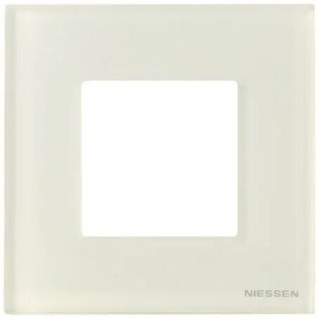 ABB Zenit Рамка 1 пост 2 модуля стекло белое (N2271 CB) в Москве