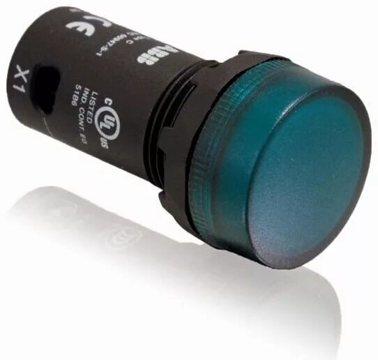 Abb COS Лампа CL2-513G зелёная со встроенным светодиодом 110-130В AC в Москве