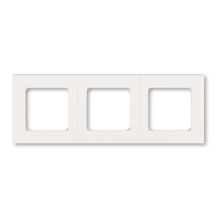 Рамка тройная ABB Levit жемчуг-ледяной 2CHH015030A6068