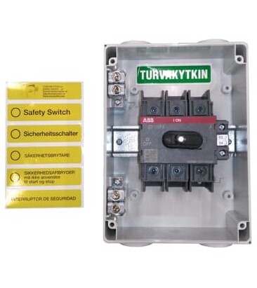 Abb SGC Рубильник в боксе OTP45B6M до 45A 6-полюсный, резьба 4хМ32+2хМ16 в Москве