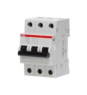 ABB SH203L C63 Автоматический выключатель 3-x полюсный 63А 4,5кА с хар. 2CDS243001R0634 Дифавтомат в Москве