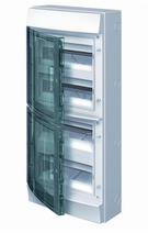 ABB Mistral65 бокс навесной 48М прозрачная дверь (без клемм)