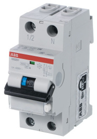 ABB DS201 C40A30 Диффер. автомат 2х полюсный 1P+N 40А/30 mA ,тип А,6кА 2CSR255140R1404 в Москве