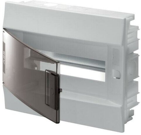 ABB Mistral41 Щит распределительный встраиваемый 12 модулей зеленая дверь в Москве