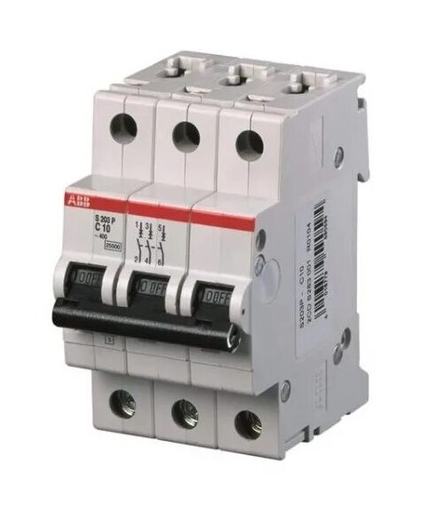 ABB Basic M Автоматический выключатель 4P, 40A,C, 4,5кА, BMS414C40 (в комплекте 3 шт) в Москве
