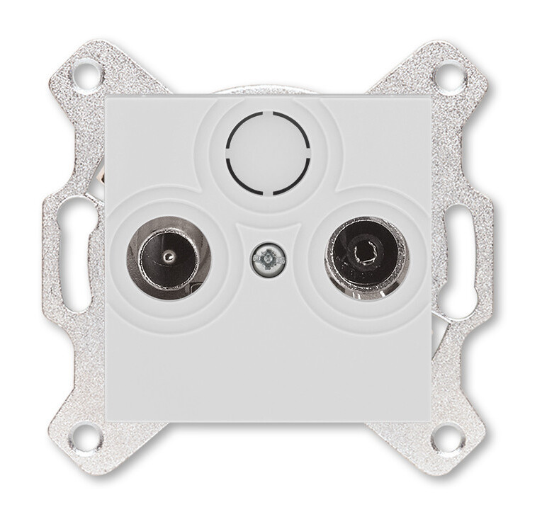 Розетка TV-R оконечная ABB Levit, серый 2CHH083503A6016 в Москве