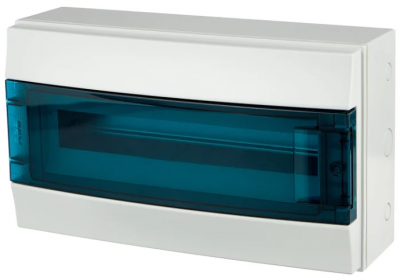 ABB Mistral 41WALL 12M Бокс навесной на 12 модулей с клеммами-Белый/Зеленая дверь 1SPE007717F0421 в Москве