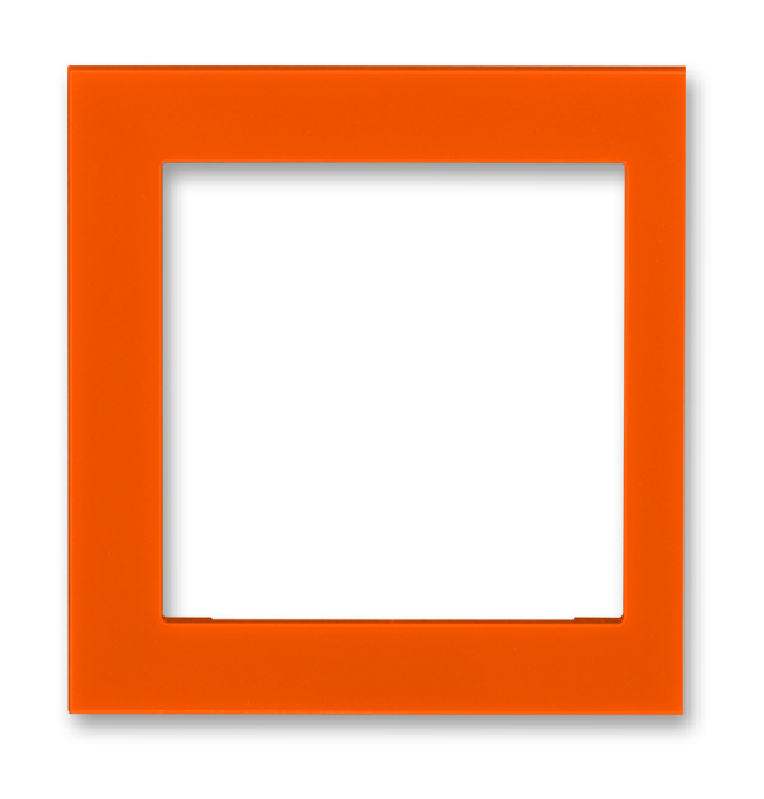 ABB Levit оранжевый Накладка на рамку 55х55 внешняя в Москве
