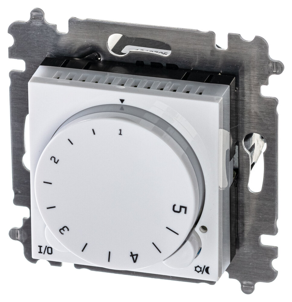 ABB Levit белый / белый Выключатель кнопочный 2-х клавишный в Москве