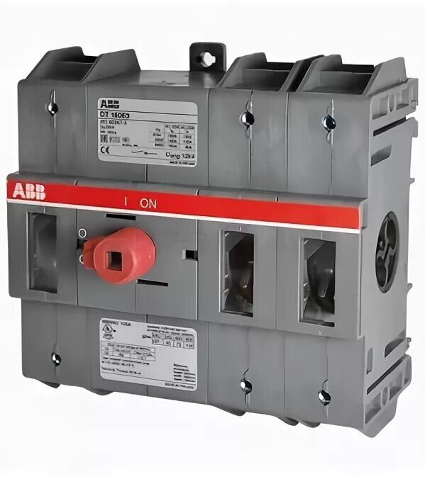 ABB OT315E03C Рубильник реверсивный до 315А 3х полюсный (без ручки управления) 1SCA022764R2090 100а в Москве