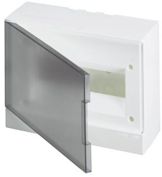 ABB Basic E Бокс в нишу 12М серая прозрачная дверь (c клеммами) арт. 1SZR004002A1204 в Москве