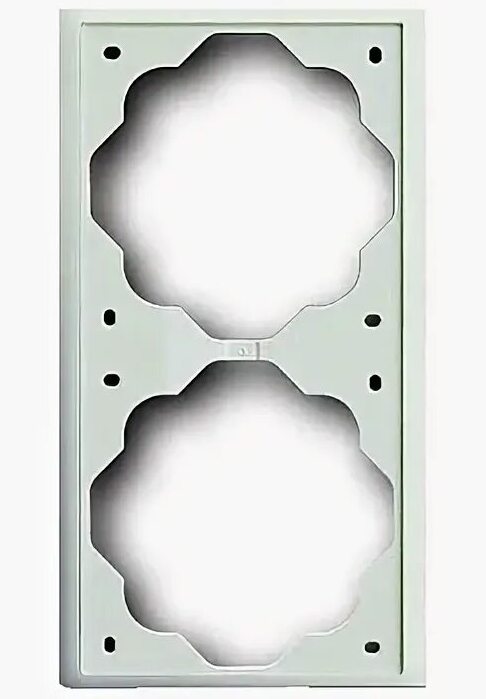 ABB BJE Impuls 2CKA001754A4432 Рамка 2-ая (белый бархат) в Москве