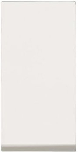 Заглушка узкая (1 модуль) Zenit (Белый) 2CLA210000N1101