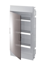 Бокс ABB MISTRAL41 36М прозрачная дверь 3 ряда (с клеммами) 1SLM004101A2207