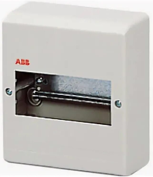 ABB Luca Бокс настенный 6М без двери серый в Москве