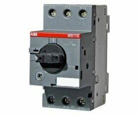 ABB MS116-25 10kA (регулир.20A-25A) Автомат защиты электродвигателей тип: автоматический выключатель, отключающая способность: 25 кА, номинальное напряжение: 380 в Москве